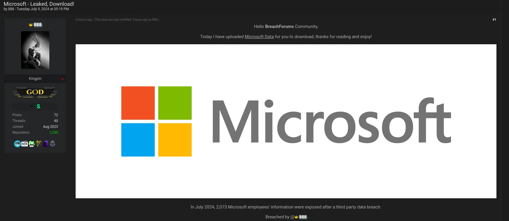 Office365 Data Breach Leads To Multi-Million Dollar Theft Office365 Data Breach Leads To Multi-Million Dollar Theft