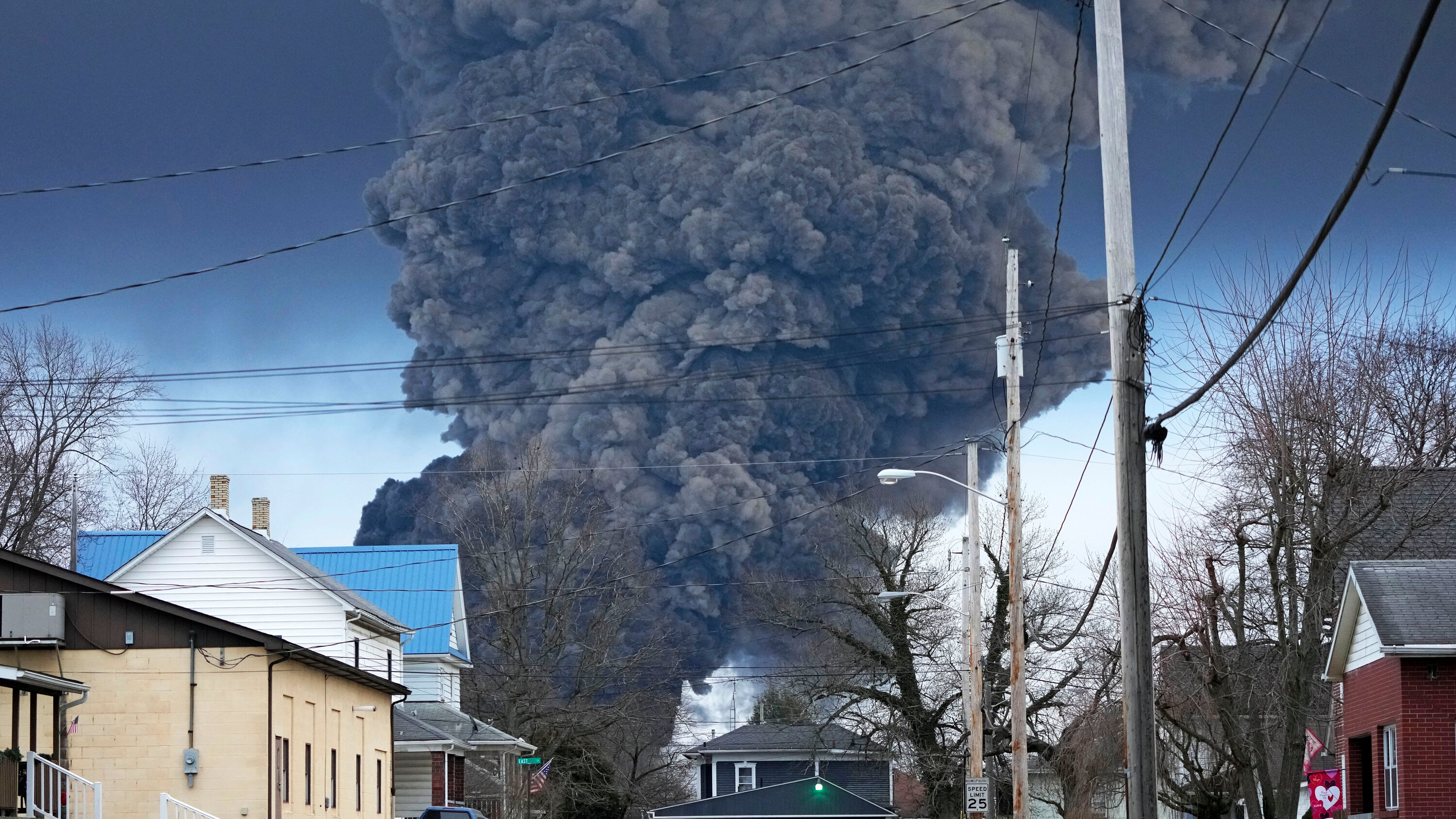 Ohio Train Disaster:  Building Contamination From Toxic Chemicals