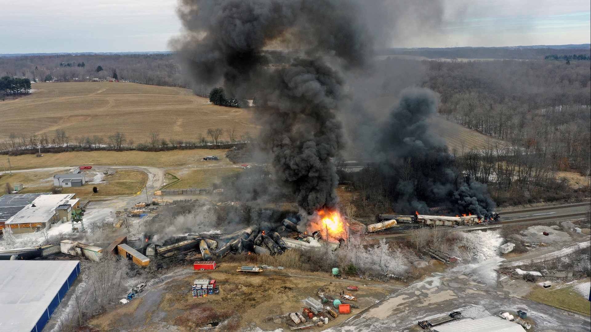 Ohio Train Disaster: Prolonged Exposure To Toxic Chemicals In Buildings Ohio Train Disaster: Prolonged Exposure To Toxic Chemicals In Buildings