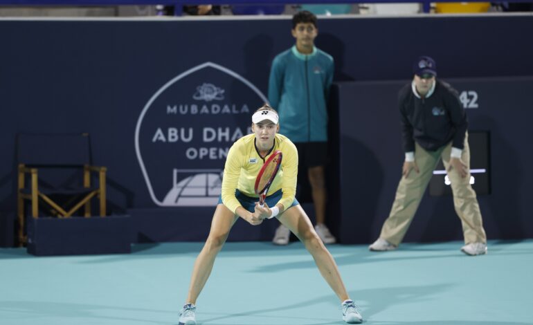 Rybakina Defeats Jabeur In Thrilling Mubadala Abu Dhabi Open Final